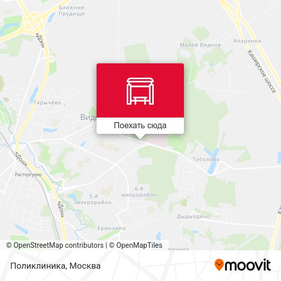 Карта Поликлиника