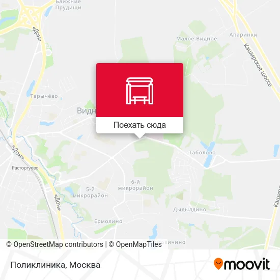 Карта Поликлиника