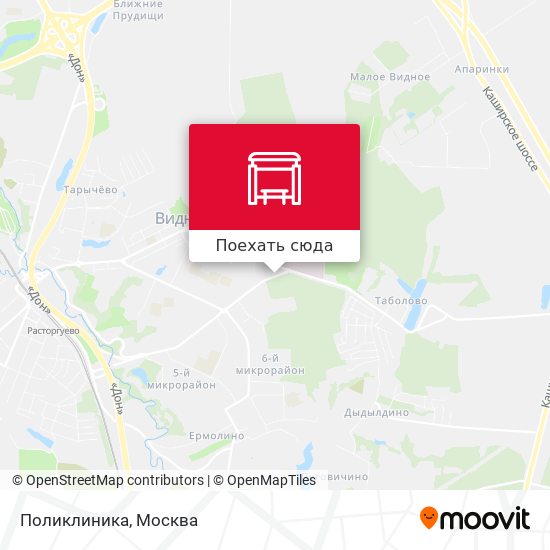 Карта Поликлиника