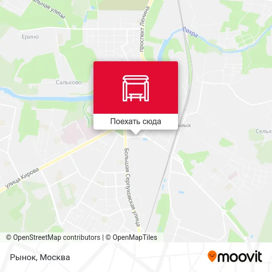Карта Рынок