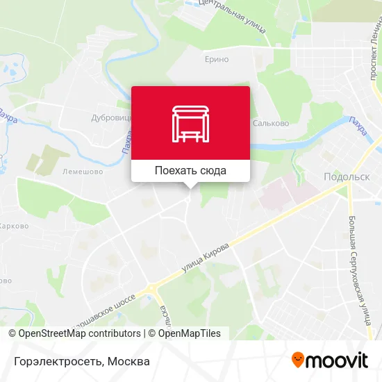 Карта Горэлектросеть