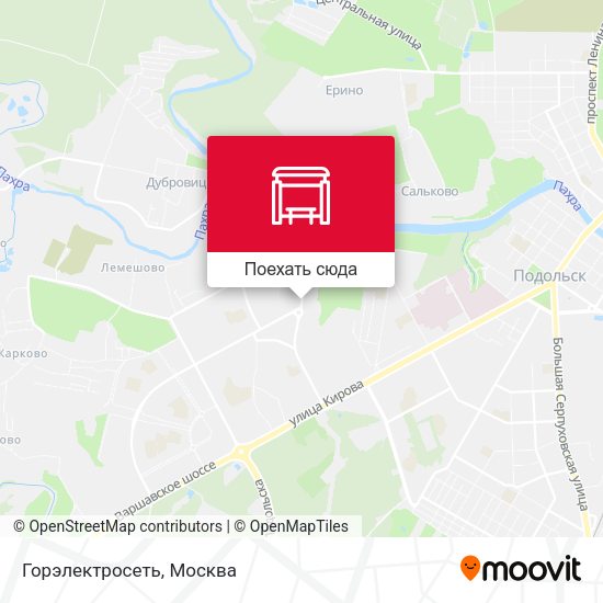 Карта Горэлектросеть