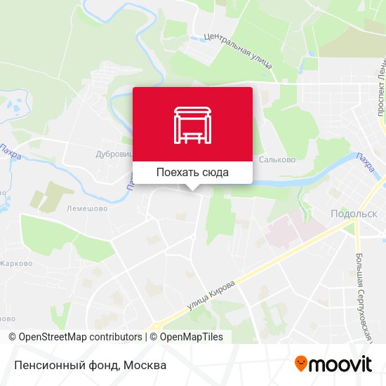 Карта Пенсионный фонд