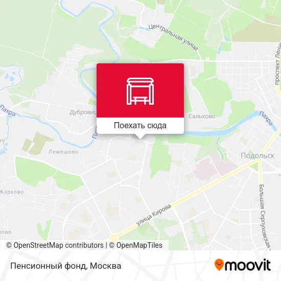 Карта Пенсионный фонд
