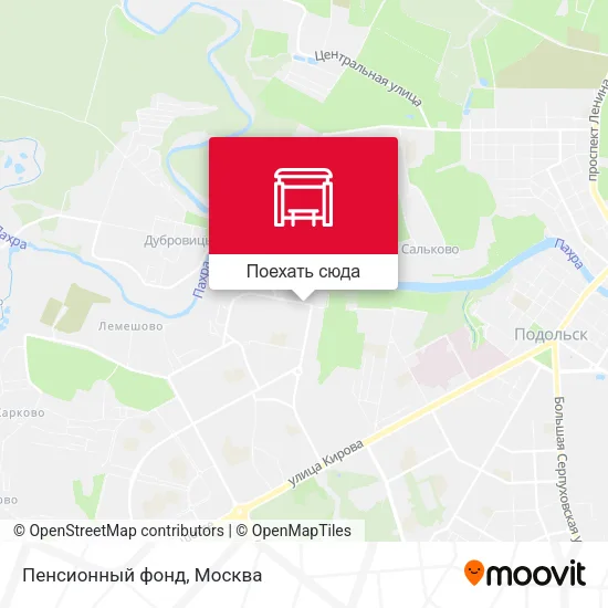 Карта Пенсионный фонд