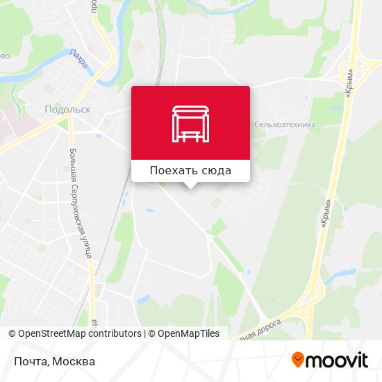 Карта Почта