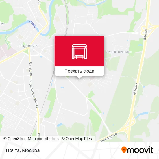 Карта Почта