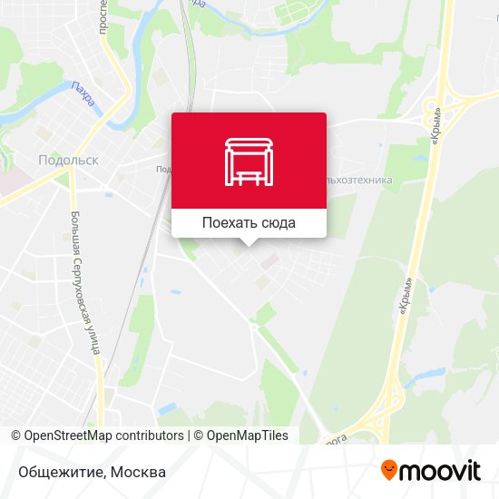 Карта Общежитие