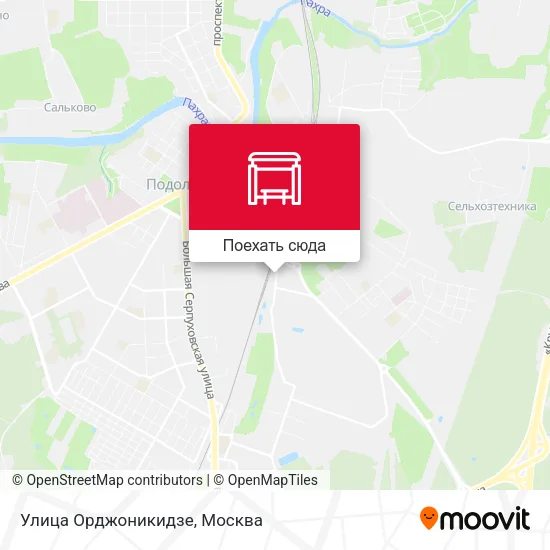 Карта Улица Орджоникидзе