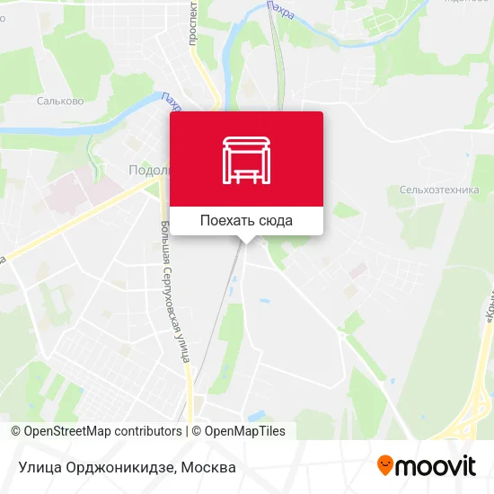 Карта Улица Орджоникидзе