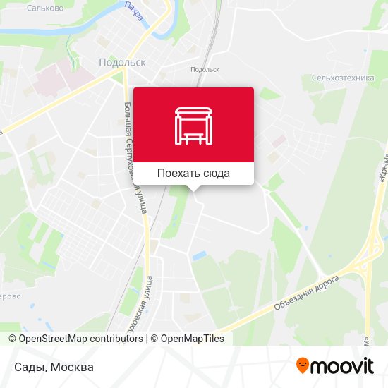 Карта Сады