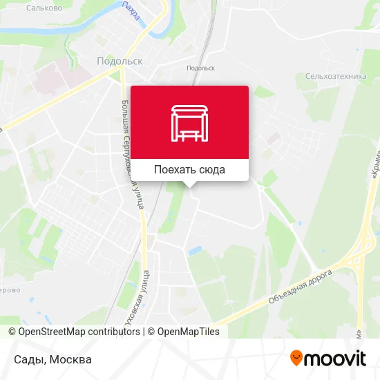 Карта Сады