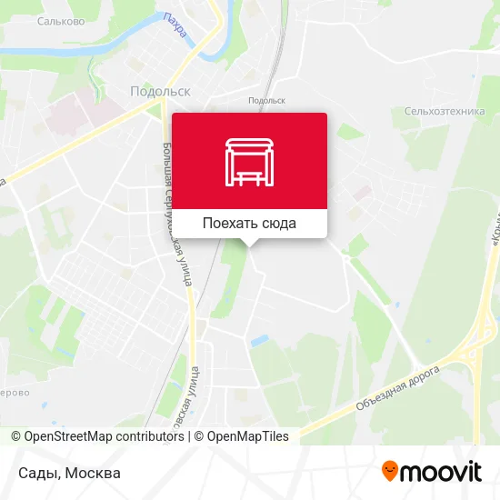 Карта Сады