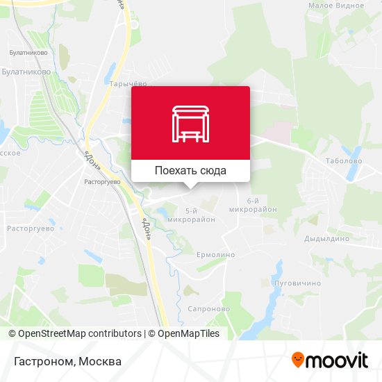 Карта Гастроном