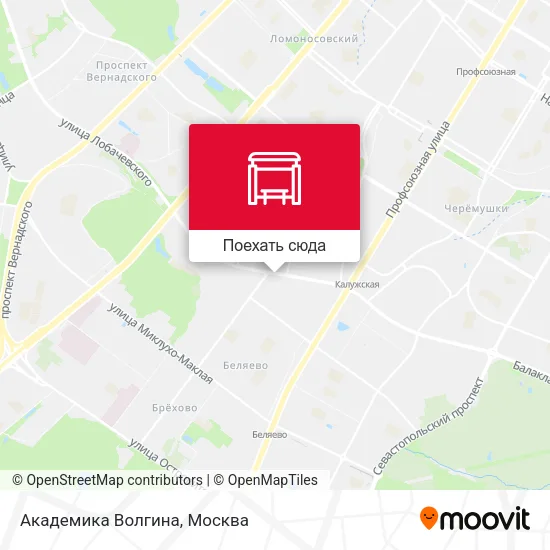 Карта Академика Волгина