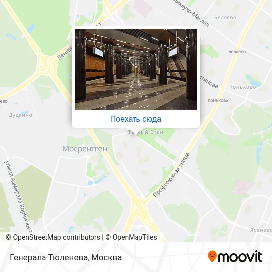 Карта Генерала Тюленева