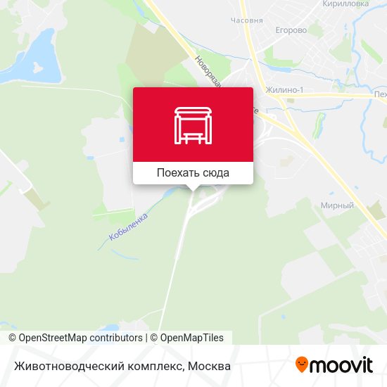 Карта Животноводческий комплекс