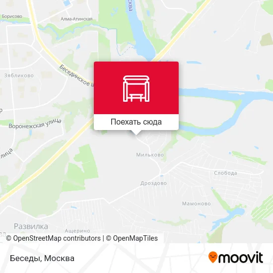 Карта Беседы
