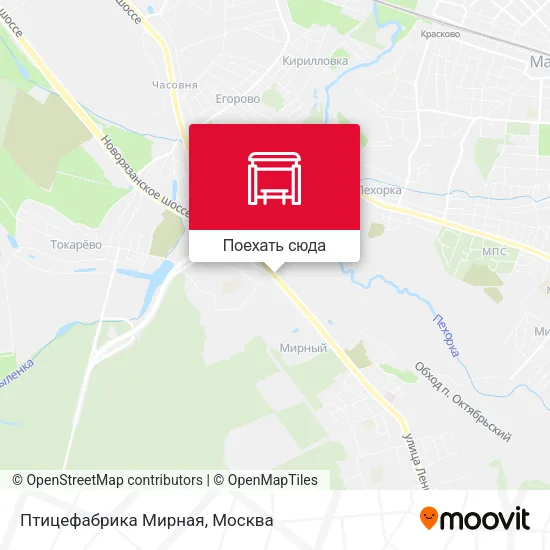 Карта Птицефабрика Мирная