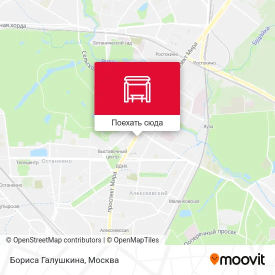 Карта Бориса Галушкина