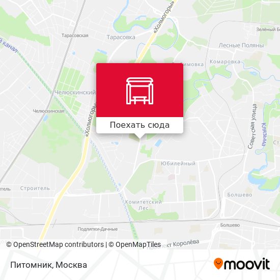 Карта Питомник