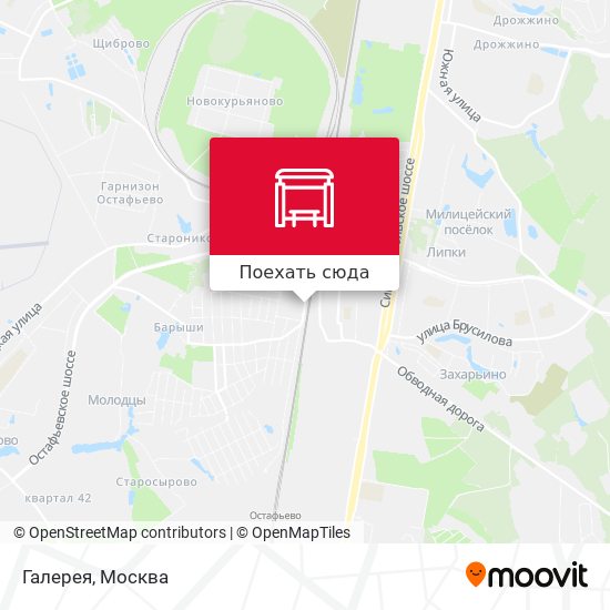 Карта Галерея
