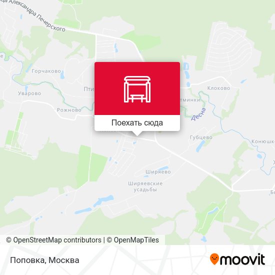 Карта Поповка