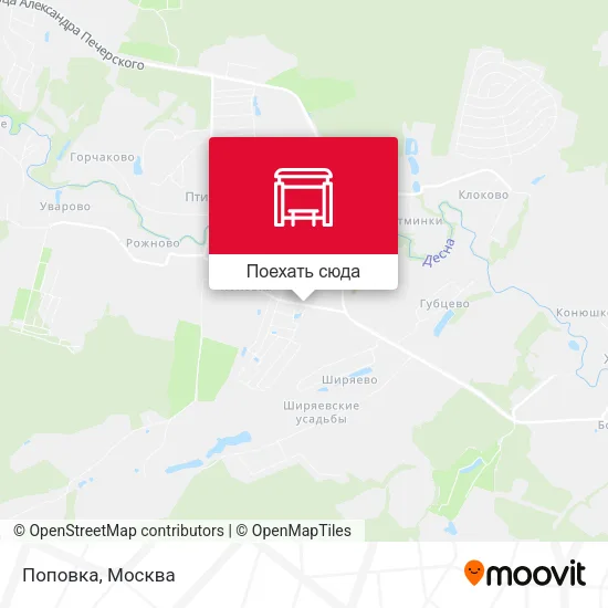 Карта Поповка