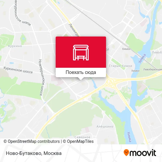 Карта Ново-Бутаково