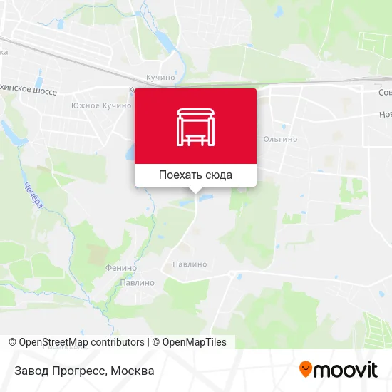 Карта Завод Прогресс