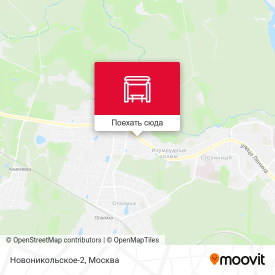 Карта Новоникольское-2