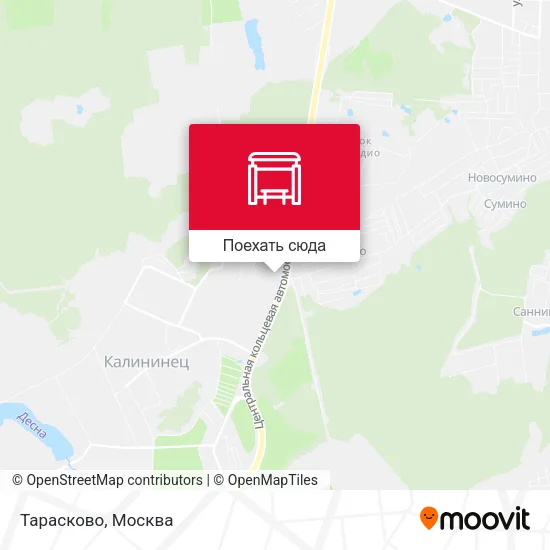 Карта Тарасково