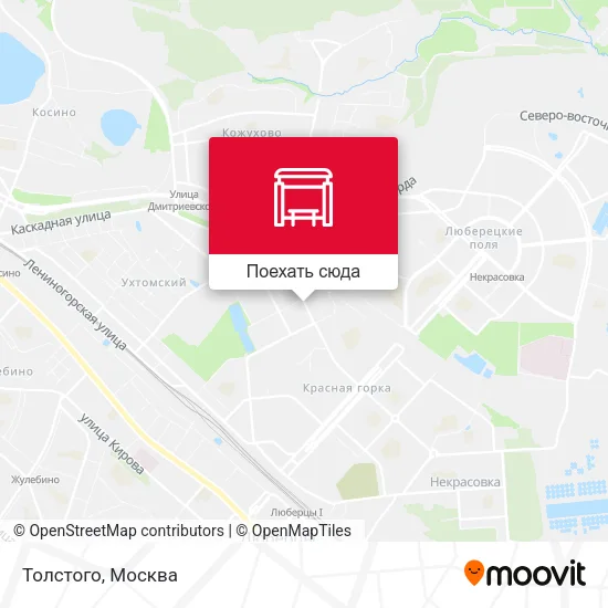 Карта Толстого