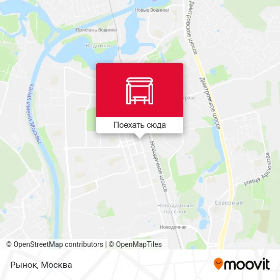 Карта Рынок