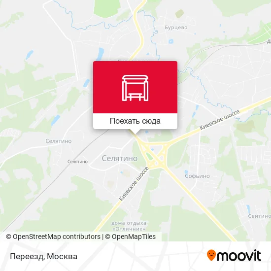 Карта Переезд