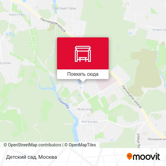 Карта Детский сад