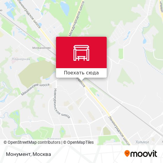 Карта Монумент