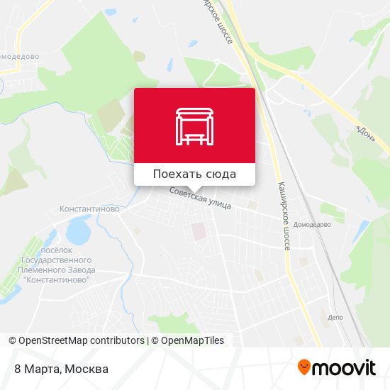 Карта 8 Марта
