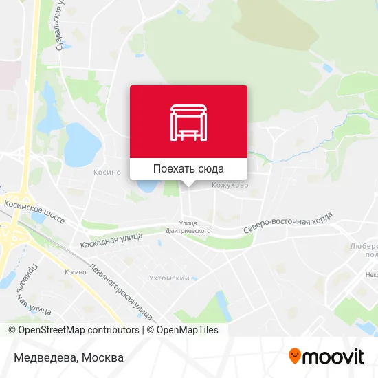 Карта Медведева