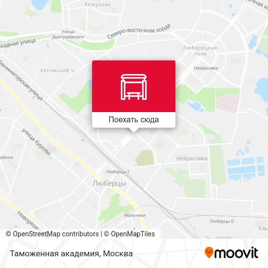 Карта Таможенная академия