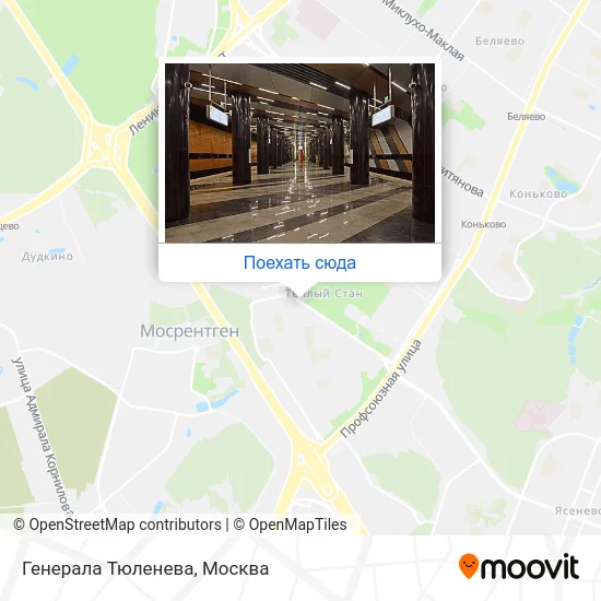 Карта Генерала Тюленева