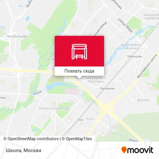 Карта Школа