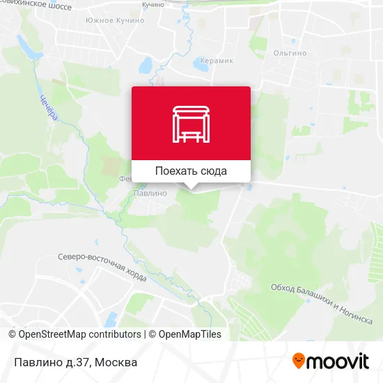 Карта Павлино д.37