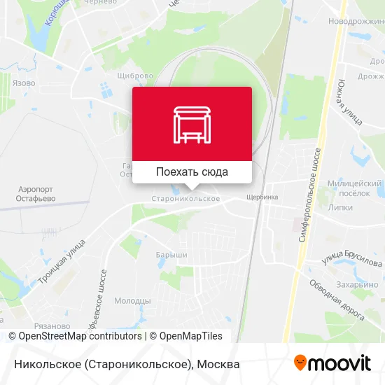 Карта Никольское (Староникольское)