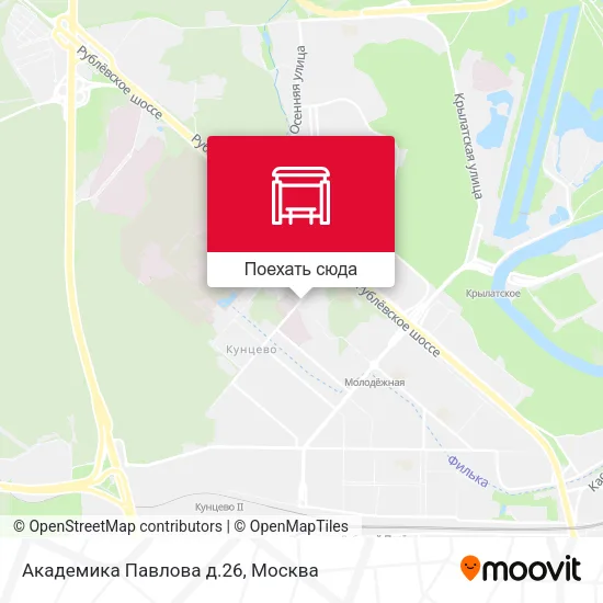 Карта Академика Павлова д.26