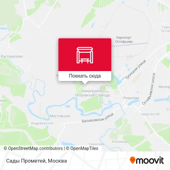 Карта Сады Прометей