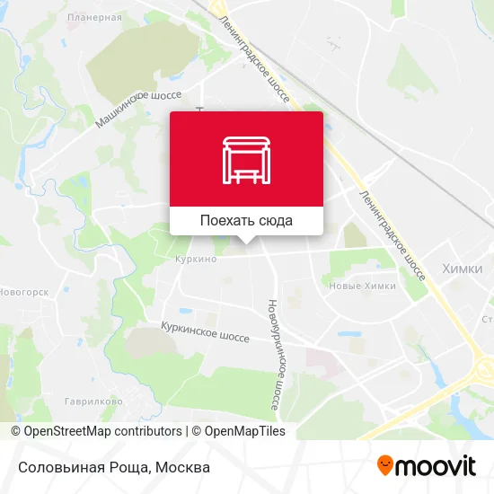 Карта Соловьиная Роща
