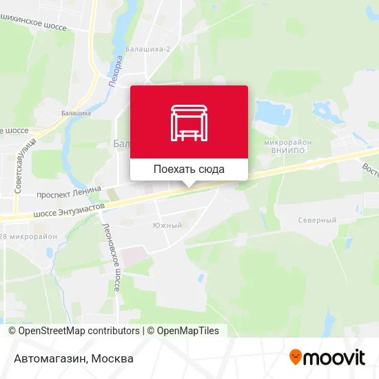 Карта Автомагазин