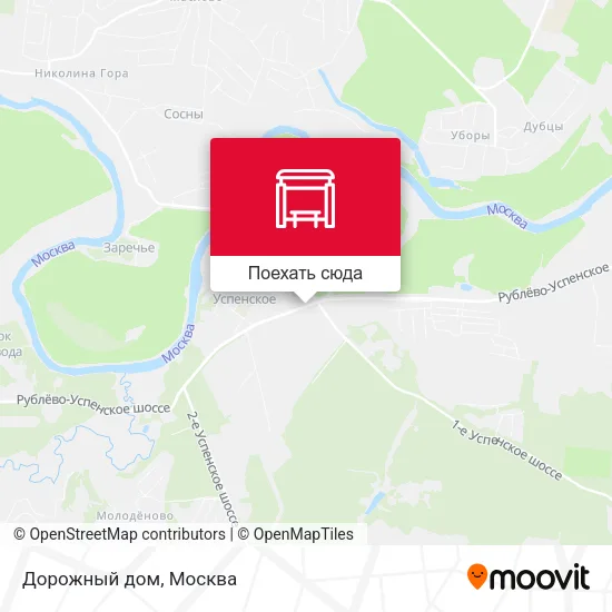 Карта Дорожный дом