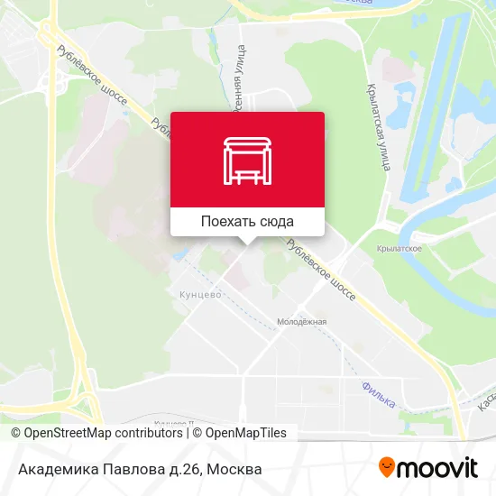 Карта Академика Павлова д.26